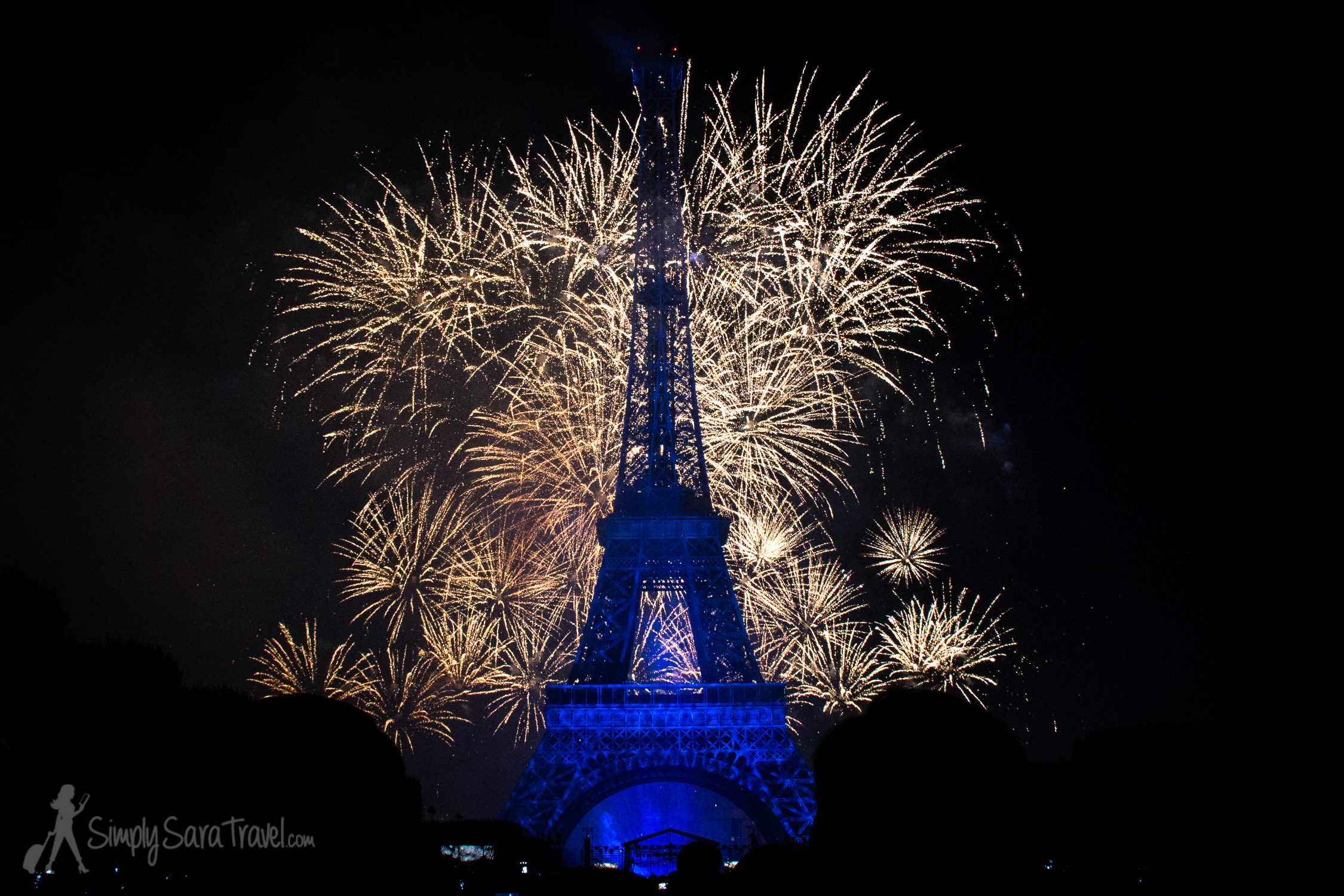 Bastille Day 2014 Fireworks Show — Simply Sara Travel